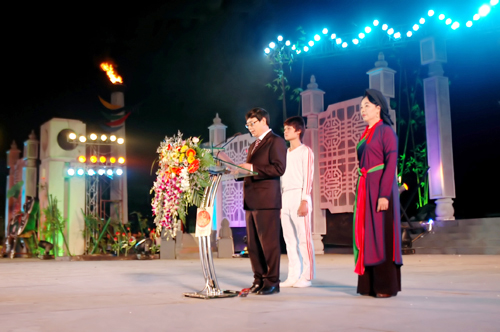 Rực rỡ sắc màu đêm khai mạc Lễ hội Festival Bắc Ninh 2010